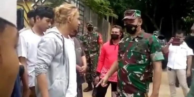 Sejumlah Pasukan TNI Sambangi Ponpes Asuhan Bahar bin Smith