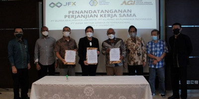Bank Artha Graha Jalin Kerja Sama dengan JFX-KBI dalam Transaksi Perdagangan Pasar Fisik Emas Digital