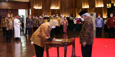 Menteri Basuki: Selamat Bertugas, Laksanakan Tanggung Jawab dengan Amanah