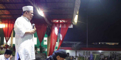 Hadiri Tabligh Akbar Manakib, LaNyalla Sampaikan Pentingnya Keyakinan untuk Capai Tujuan 