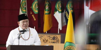 Di Universitas Palangka Raya, LaNyalla Tegaskan Perlunya Kembali ke Sistem Ekonomi Pancasila