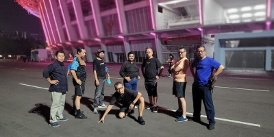 Menikmati Udara Segar di Ring Road SUGBK 