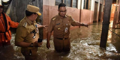 93 RT di Jakarta Masih Banjir, Anies Baswedan Sebut Sudah Ditangani dan Membuahkan Hasil