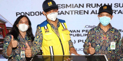 Penuhi Kebutuhan Hunian Santri, Rusun Pondok Pesantren Al Qur'an Azzayadiy Diresmikan 