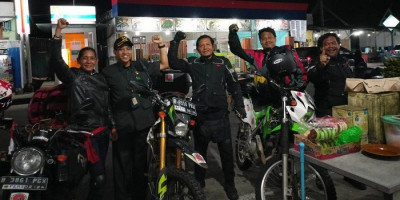 Bertemu Tim Touring JKW-PWI, Wakil Ketua PN Parigi Sebut Kesempatan Langka