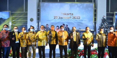 Perayaan Natal Kosgoro 1957,  Airlangga Minta Seluruh Kader Berjuang Demi Rakyat