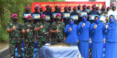 Dankormar Pamitan Kepada Ribuan Prajurit Marinir