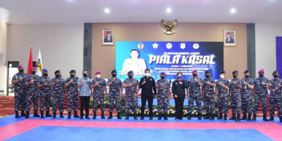Penutupan Kejuaraan Nasional Karate Kasal Cup di Puspomal 