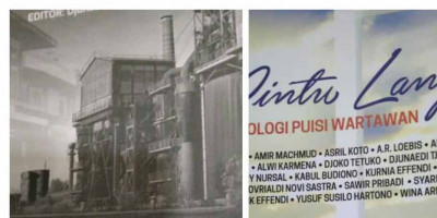 Pintu Langit dan Di Sebuah Pasar Desa, antologi puisi dan Cerpen HPN 2022