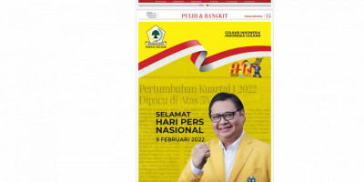 Airlangga: Pers Bantu Indonesia Selamat dari Hoaks Pandemi