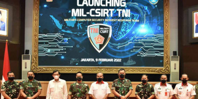 Panglima TNI Launching Military CSIRT 