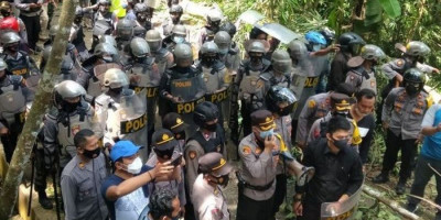 Polda Jateng Sebut Sudah Tarik Ratusan Anggota dari Desa Wadas 