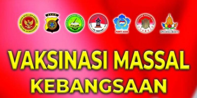 Vaksinasi Massal Kebangsaan di Banda Aceh