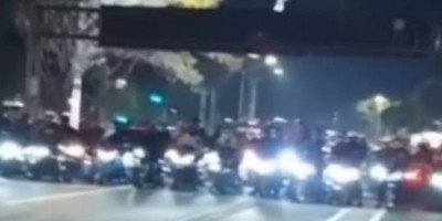 Viral Balap Liar Tutup Jalan Sudirman Jakarta, Polisi Mengaku Sudah Tahu