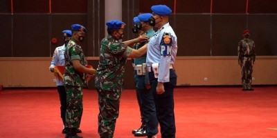Upacara Gelar Operasi Penegakan Ketertiban dan Operasi Yusitisi Polisi Militer 2022