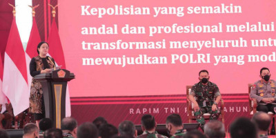 Puan Minta TNI-Polri Bantu Kawal Pemulihan Ekonomi dan Sosial dampak Pandemi Demi Kesejahteraan Rakyat
