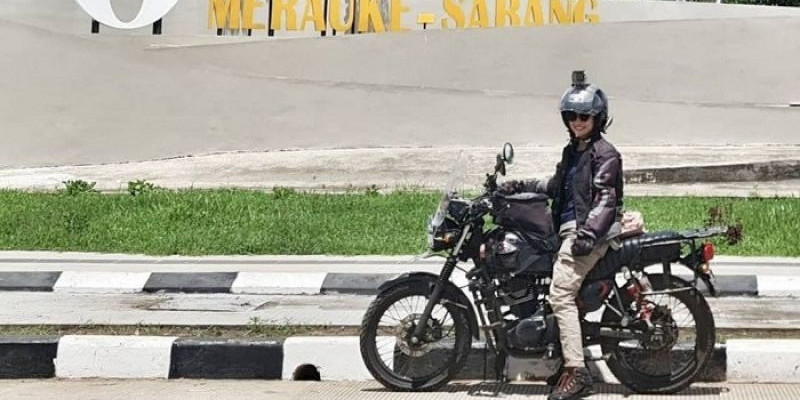 Kisah Sari Kleruk ke Tim JKW-PWI, Dokter dan Bikers yang Keliling Indonesia Seorang Diri
