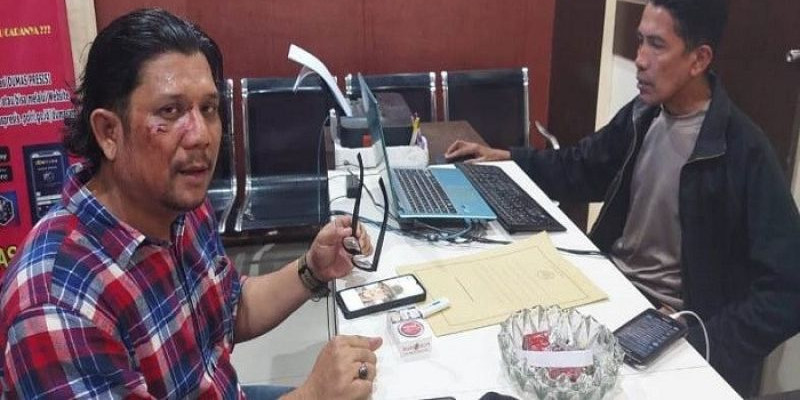 SMSI Sumut Kutuk Aksi Kekerasan Terhadap Wartawan di Madina, Minta Polisi Usut Tuntas Berdasar CCTV