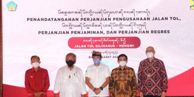  Mulai Dibangun Juni 2022, Tol Gilimanuk-Mengwi Tingkatkan Konektivitas Antar Kawasan di Bali 