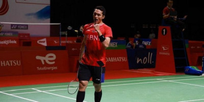 Jonatan Christie Positif Covid-19, Bertanding Seperti Kehabisan Nafas di German Open