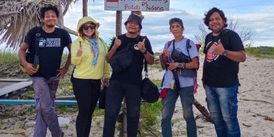 Perjalanan Tim JKW-PWI, Berkunjung ke Pulau Terluar Indonesia yang Penuh Misteri