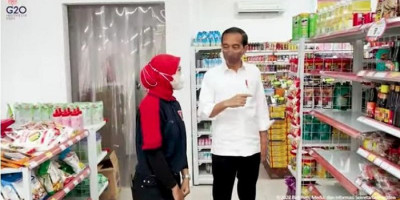 Tanya soal Minyak Goreng ke Pedagang Langsung, Jokowi Ambil Keputusan Usai Kemah di IKN Nusantara