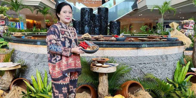 Bumbu dan Rempah Nusantara Hiasi Lokasi Penyelenggaraan Sidang Umum IPU Ke-144 di Nusa Dua