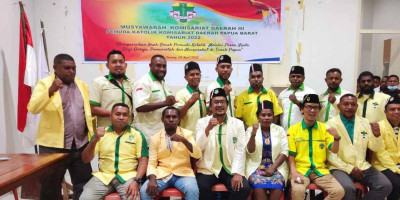 Vikjen Keuskupan Manokwari Sorong Buka Muskomda Pemuda Katolik Papua Barat