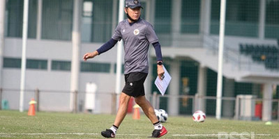 Satu Grup dengan Juara Bertahan, Shin Tae Yong Optimistis Garuda Muda Tembus Final Sea Games 2021
