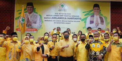 Pesan Airlangga Hartarto: Soliditas Jadi Kunci Kemenangan Golkar di Sumbar