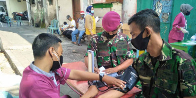 Rumkitalmar Gelar Vaksin di Area Wisata Religi