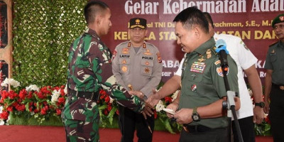 Mimpi Henz Songjanan Jadi Prajurit TNI AD Diwujudkan Jenderal Dudung