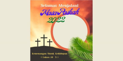25 Link Twibbon untuk Status Ucapan Paskah 2022, Sudah Dipilih yang Keren dan Menarik Tinggal Klik