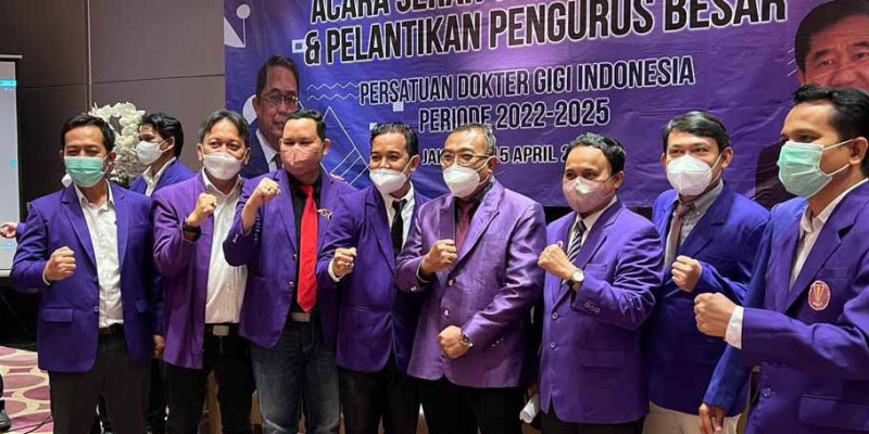 Pengurus Besar Persatuan Dokter Gigi Indonesia Baru Dilantik