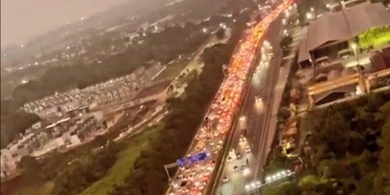 PT Jasa Marga: Video Kepadatan Jalan Tol Jagorawi KM 34 Arah Jakarta Kejadian Sebelum Ramadan
