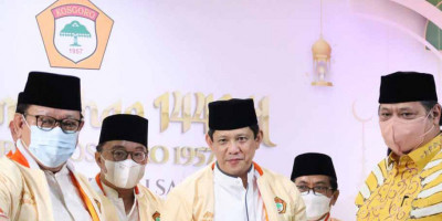 Airlangga di Acara Bukber PPK Kosgoro: PBB Beri Peranan kepada Indonesia