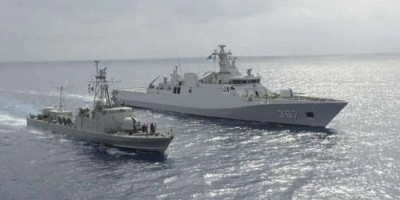 Kapal Bermuatan 4.100 Ton CPO Diamankan KRI Mandau 621 di Selat Makassar