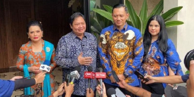 AHY Temui Airlangga, Jajaki Koalisi di Pilpres 2024