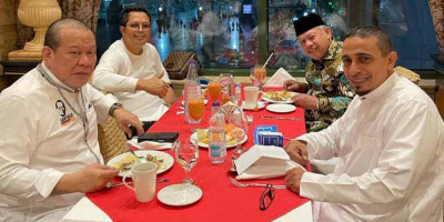 Disambut Dubes Aziz, Ketua dan Wakil Ketua DPD RI Awali Kunjungan Kerja ke Madinah 