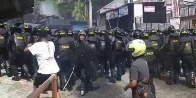 Bambu Runcing hingga Anak Panah Disita Polisi dari Demonstran Penolak DOB di Papua