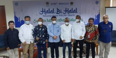 Ariza dan Ketum PWI Pusat Hadiri Halalbihalal PWI Jaya 