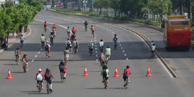 Simak, Ini Skema Pengalihan Arus Lalu Lintas Saat Car Free Day di Jakarta 