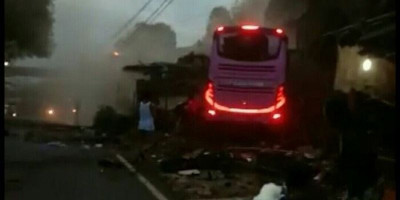 Kecelakaan Bus Maut di Ciamis, 4 Orang Penumpang Meninggal Dunia