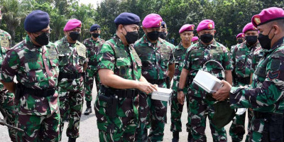 Asops Kasal Periksa Kesiapan Operasi Satgasmar Ambalat XXVIII Dan Pulau Terluar XXVI