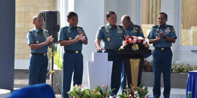Dankormar Hadiri Peresmian Pembangunan Dan Perbaikan Sarana Prasarana TNI AL