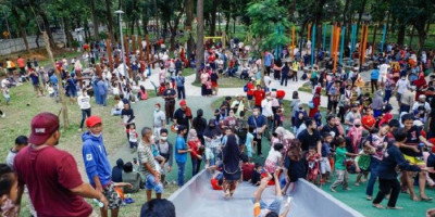Banyak Parkir Liar dan PKL, Taman Tebet Eco Park di Jaksel Ditutup 