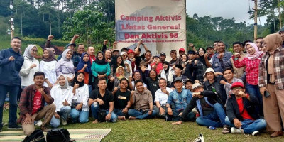 Kemah Aktivis Pergerakan Lintas Generasi di Garut