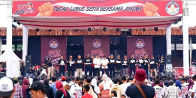 Gelar 'Gagego', Relawan Plat K Nyatakan Setia dan 2024 Nderek Jokowi