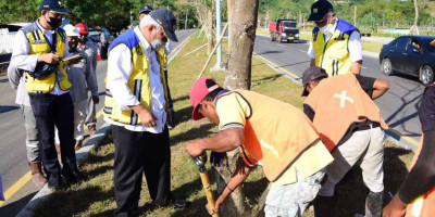 Menteri Basuki: Optimalkan Penghijauan di Kawasan Sirkuit Mandalika