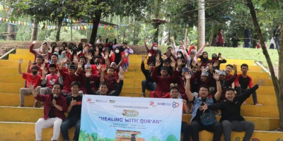 Bakrie Amanah Ajak Adik-adik Binaan Healing Qur’an di Wahana Permainan Edukasi Jbound
